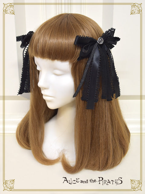 【予約】Cecileレースリボンクリップ