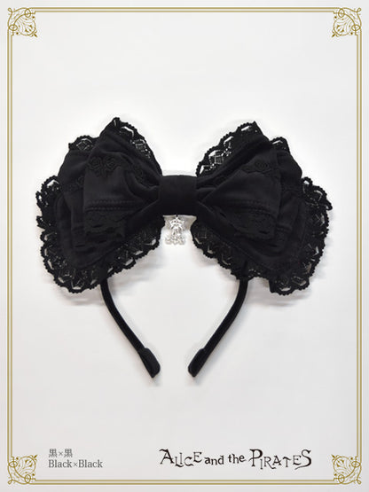 [Pre-order] Antique Dahlia Velveteen Ribbon Head Bow