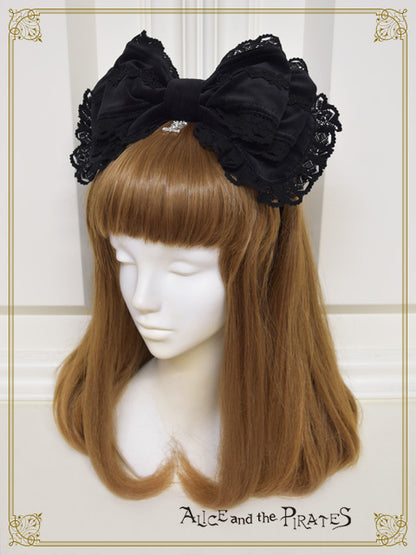 [Pre-order] Antique Dahlia Velveteen Ribbon Head Bow