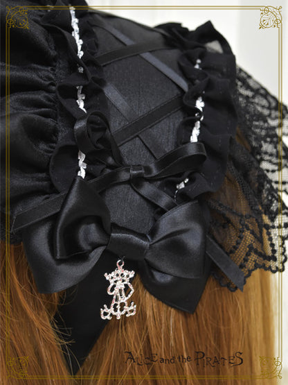 [Pre-order] Diana Chiffon Frill Headdress