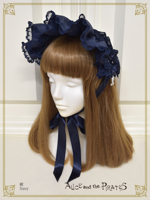 [Pre-order] Diana Chiffon Frill Headdress