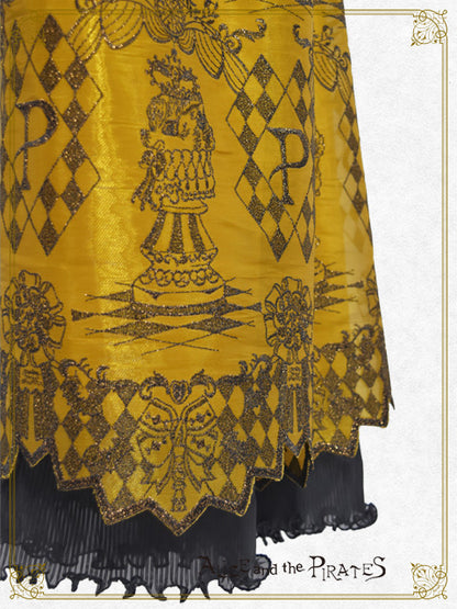 【完全受注生産】Chess Game of Destiny～King～embroideryエシャルプ付きトレーン