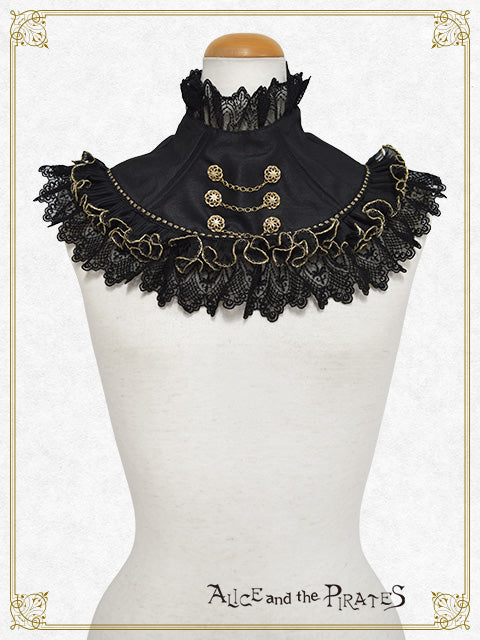 【完全受注生産】Chess Game of Destiny～Queen～embroidery ジャンパースカートドレス＆ネックコルセット＆アームカバー セット