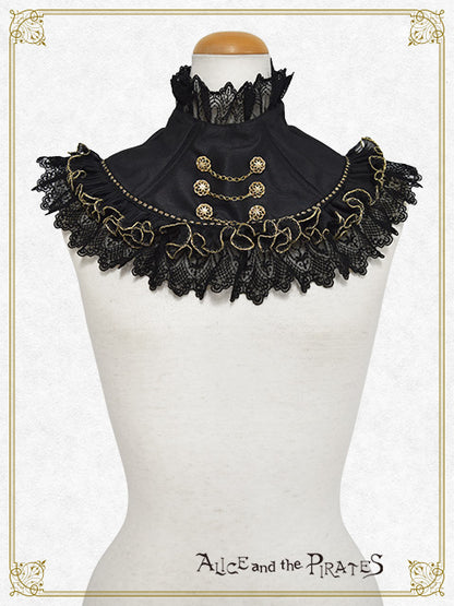 【完全受注生産】Chess Game of Destiny～Queen～embroidery ジャンパースカートドレス＆ネックコルセット＆アームカバー セット