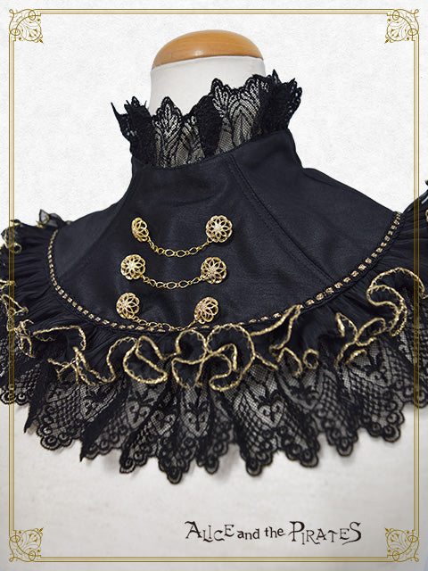 【完全受注生産】Chess Game of Destiny～Queen～embroidery ジャンパースカートドレス＆ネックコルセット＆アームカバー セット