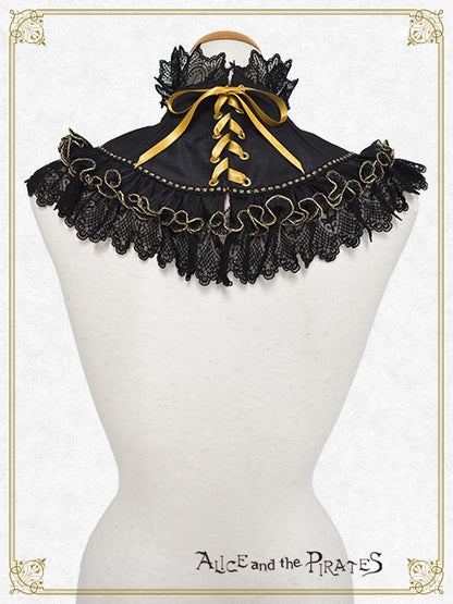 【完全受注生産】Chess Game of Destiny～Queen～embroidery ジャンパースカートドレス＆ネックコルセット＆アームカバー セット