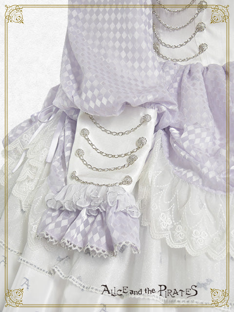 【完全受注生産】Chess Game of Destiny～Queen～embroidery ワンピースドレス＆ネックコルセット セット