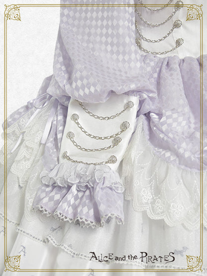 【完全受注生産】Chess Game of Destiny～Queen～embroidery ワンピースドレス＆ネックコルセット セット