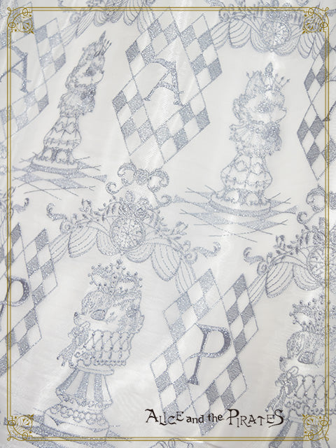 【完全受注生産】Chess Game of Destiny～Queen～embroidery ワンピースドレス＆ネックコルセット セット