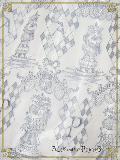 【完全受注生産】Chess Game of Destiny～Queen～embroidery ワンピースドレス＆ネックコルセット セット