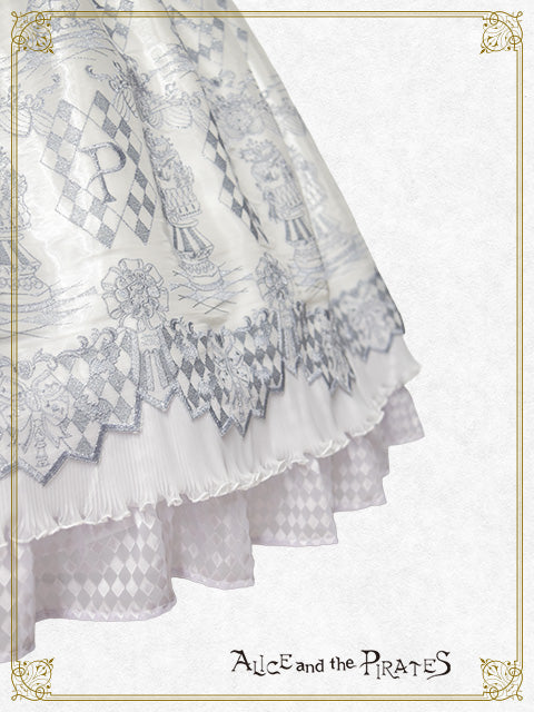 【完全受注生産】Chess Game of Destiny～Queen～embroidery ワンピースドレス＆ネックコルセット セット