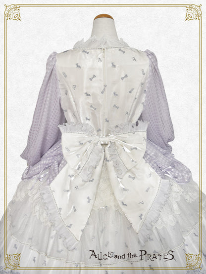 【完全受注生産】Chess Game of Destiny～Queen～embroidery ワンピースドレス＆ネックコルセット セット