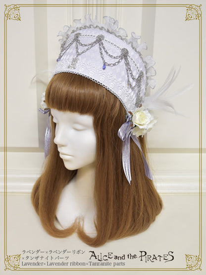 【完全受注生産】Chess Game of Destiny～Queen～ヘッドドレス＆コサージュクリップ