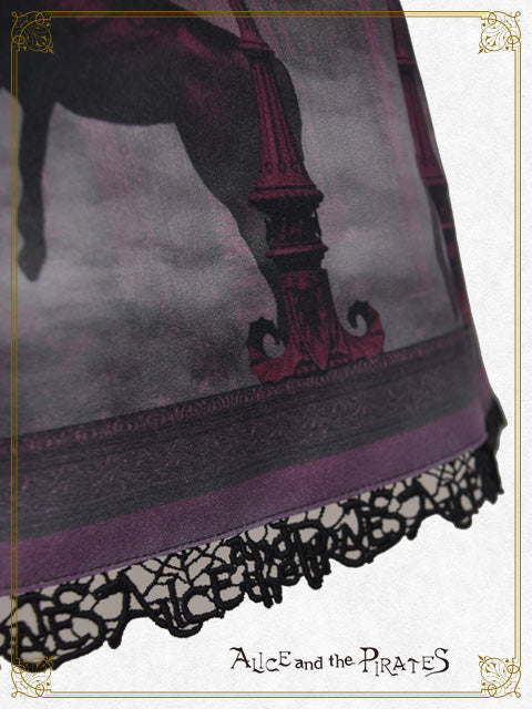 【予約】Haunted Carousel～永遠に巡る死への誘い～柄ジャンパースカート