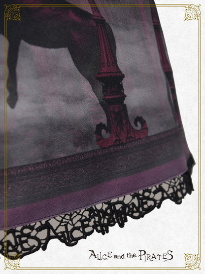 【予約】Haunted Carousel～永遠に巡る死への誘い～柄ジャンパースカート