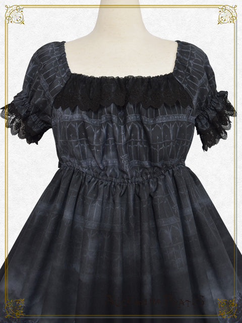 【予約】Haunted Carousel～永遠に巡る死への誘い～柄ワンピース