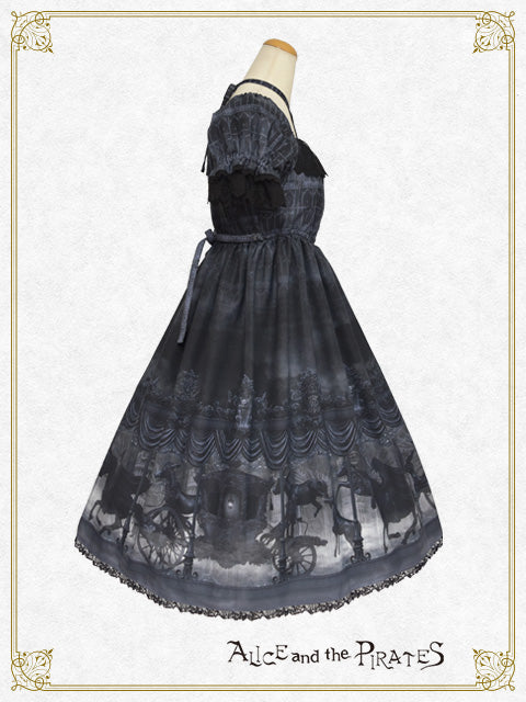 【予約】Haunted Carousel～永遠に巡る死への誘い～柄ワンピース