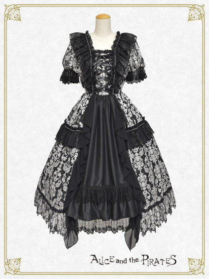 ～Rook～ One-Piece Dress with Princess Sleeves