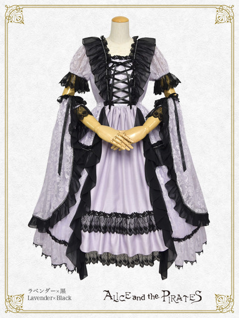 [Pre-order] ～Rook～ One-Piece Dress with Princess Sleeves