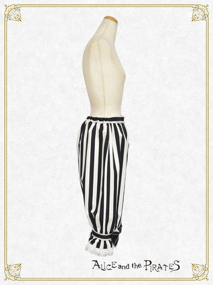 【予約】運命のChess Game～蒼白と漆黒のDamier～ストライプパンツ