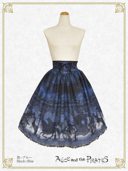 【予約】Haunted Carousel～永遠に巡る死への誘い～柄スカート