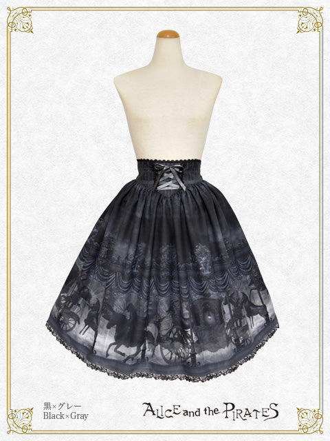 【予約】Haunted Carousel～永遠に巡る死への誘い～柄スカート