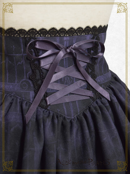 【予約】Haunted Carousel～永遠に巡る死への誘い～柄スカート