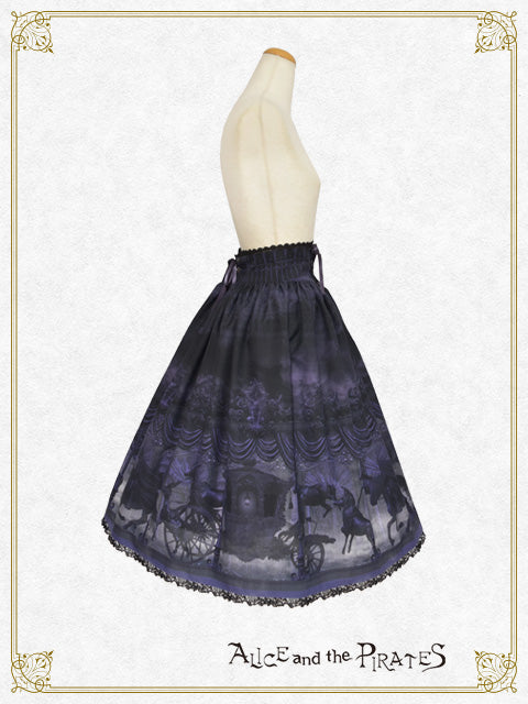 【予約】Haunted Carousel～永遠に巡る死への誘い～柄スカート