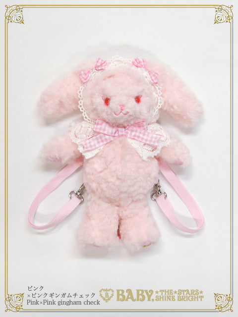 [Pre-order] Usakumya backpack mini mini (Pink)