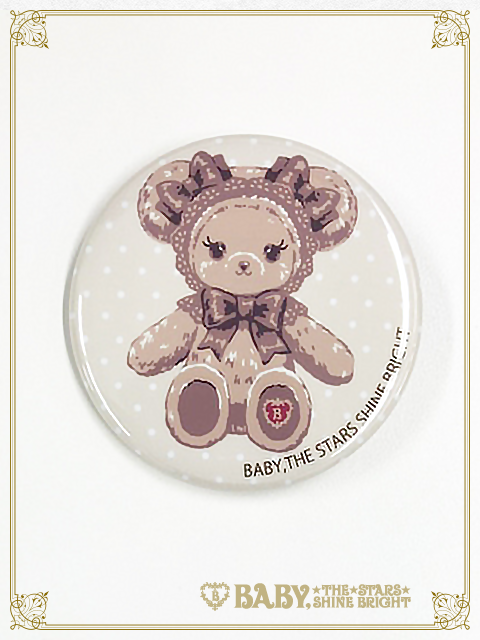 Kumakumya dot can badge