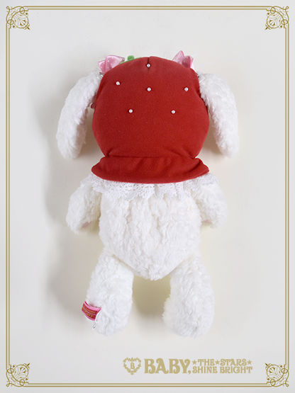 いちごになりたいうさくみゃちゃんポシェット【リピート生産】