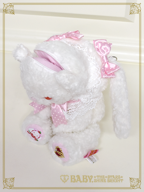 いちごになりたいうさくみゃちゃんポシェット【リピート生産】