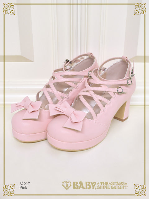 ベイビーザスターズシャインブライト　ハニークロスシューズS 新品タグ付 OUTLET]Honey cross shoes – BABY, THE STARS SHINE BRIGHT