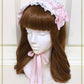 Spin doll head dress with ladder lace