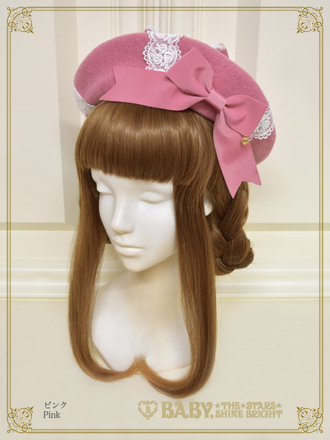 Lacy gift beret