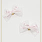 champêtre fleurie lace clip