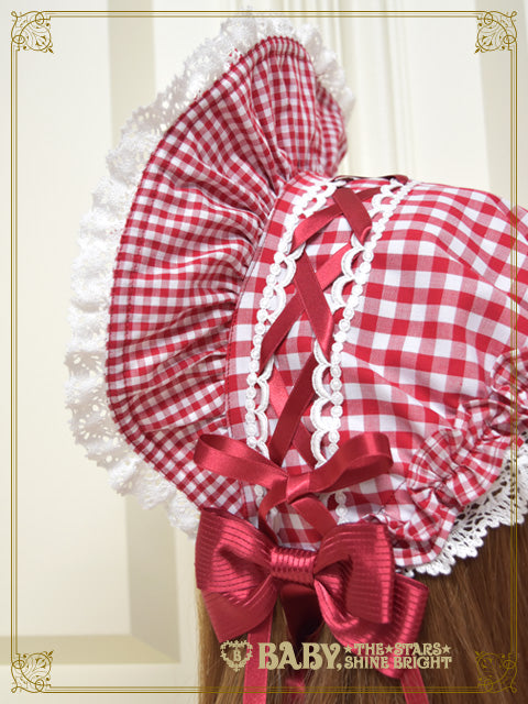 Sweet Gingham Dollボンネット – BABY, THE STARS SHINE BRIGHT