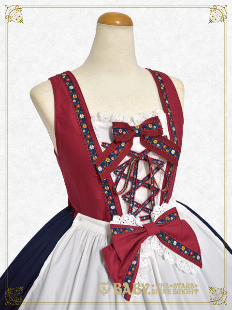 花の乙女のHarvest festivalジャンパースカート