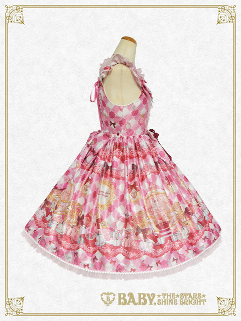 Princess Cosmetics Dreamy Palette柄Ribbonジャンパースカート