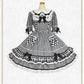 Milky Gingham Doll one piece dress