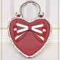 Ribbon heart Bag