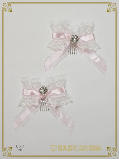 Ange mignon ribbon comb