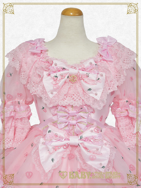 “Build-to-order” Mariée de Kumya♡〜Le Jardin de Fraises〜 one-piece dress