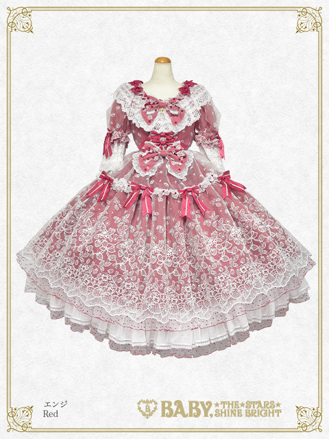 【受注商品】Mariée de Kumya❤︎ 〜Le Jardin de Fraises〜ワンピースドレス