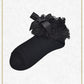 Tulle lace ankle length socks