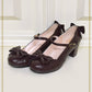 Antique ribbon shoes