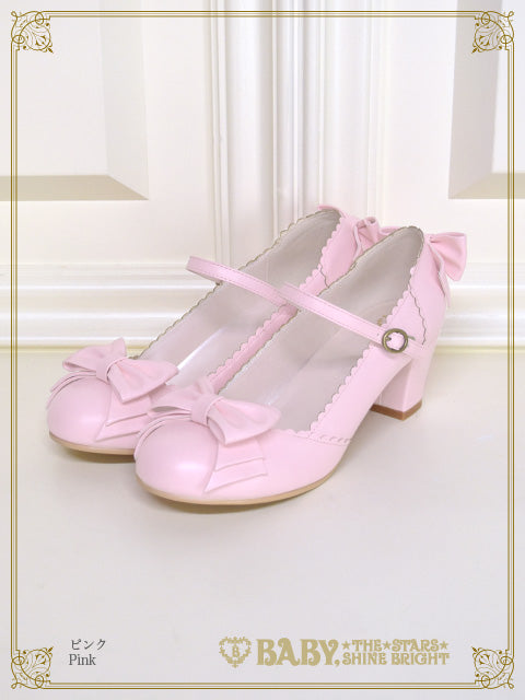 Antique ribbon shoes