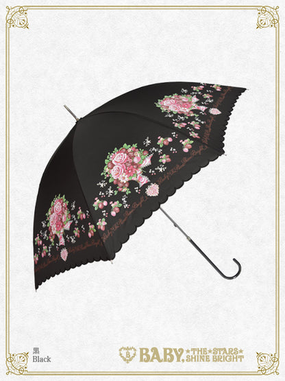 Sugar Bouquet print umbrella