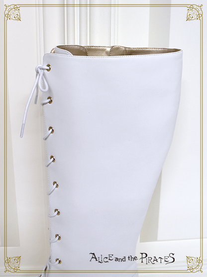 [アウトレット商品]A/Pレースアップロングブーツ