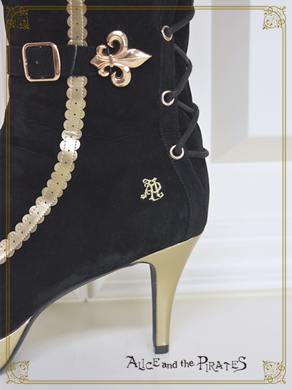 [アウトレット商品]Lilyベルトロングブーツ